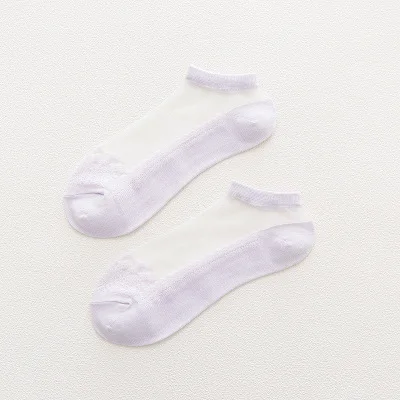 
Crystal glass silk socks 2019 autumn stockings women sicks 