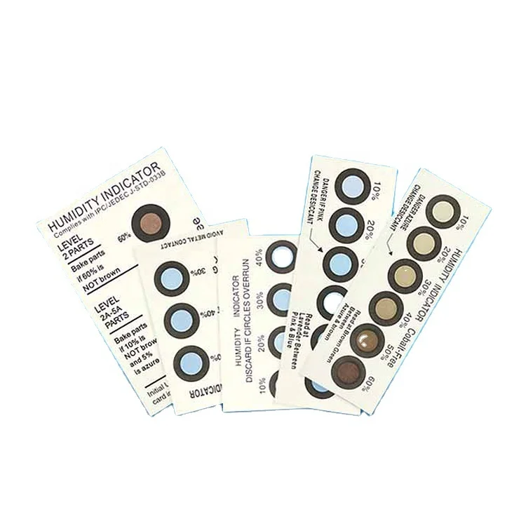 Высококачественная карта индикатора влажности 5-10-60% 3 точки