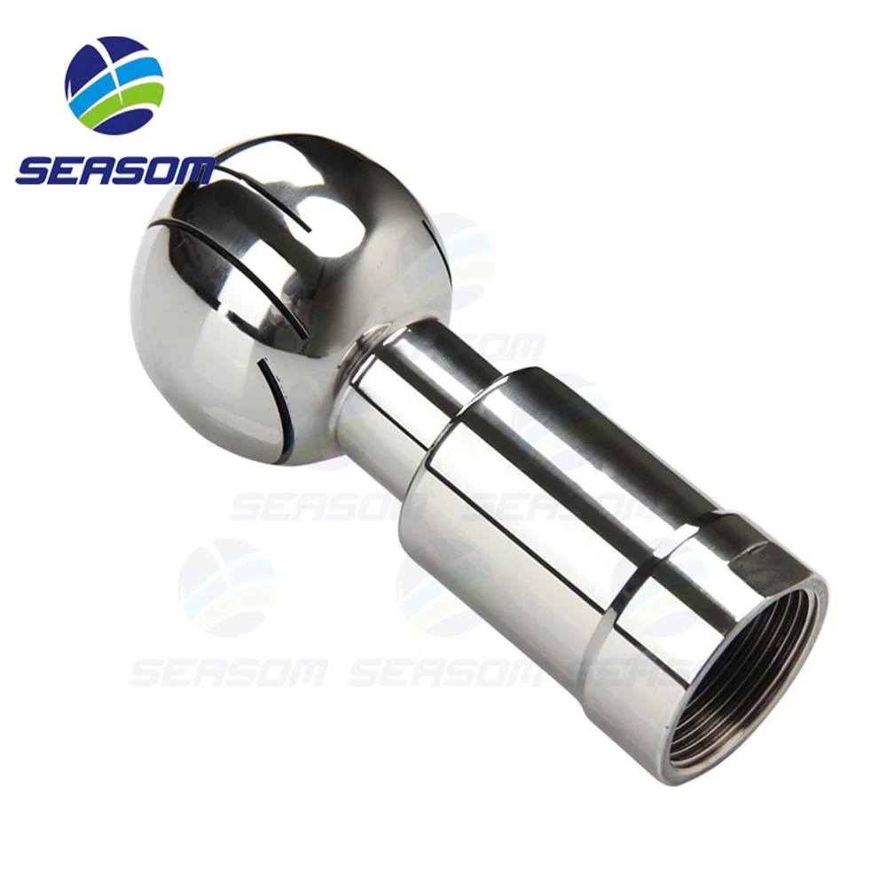 SEASOM 304 316l гигиенический разнообразный вращающийся распылитель из нержавеющей стали