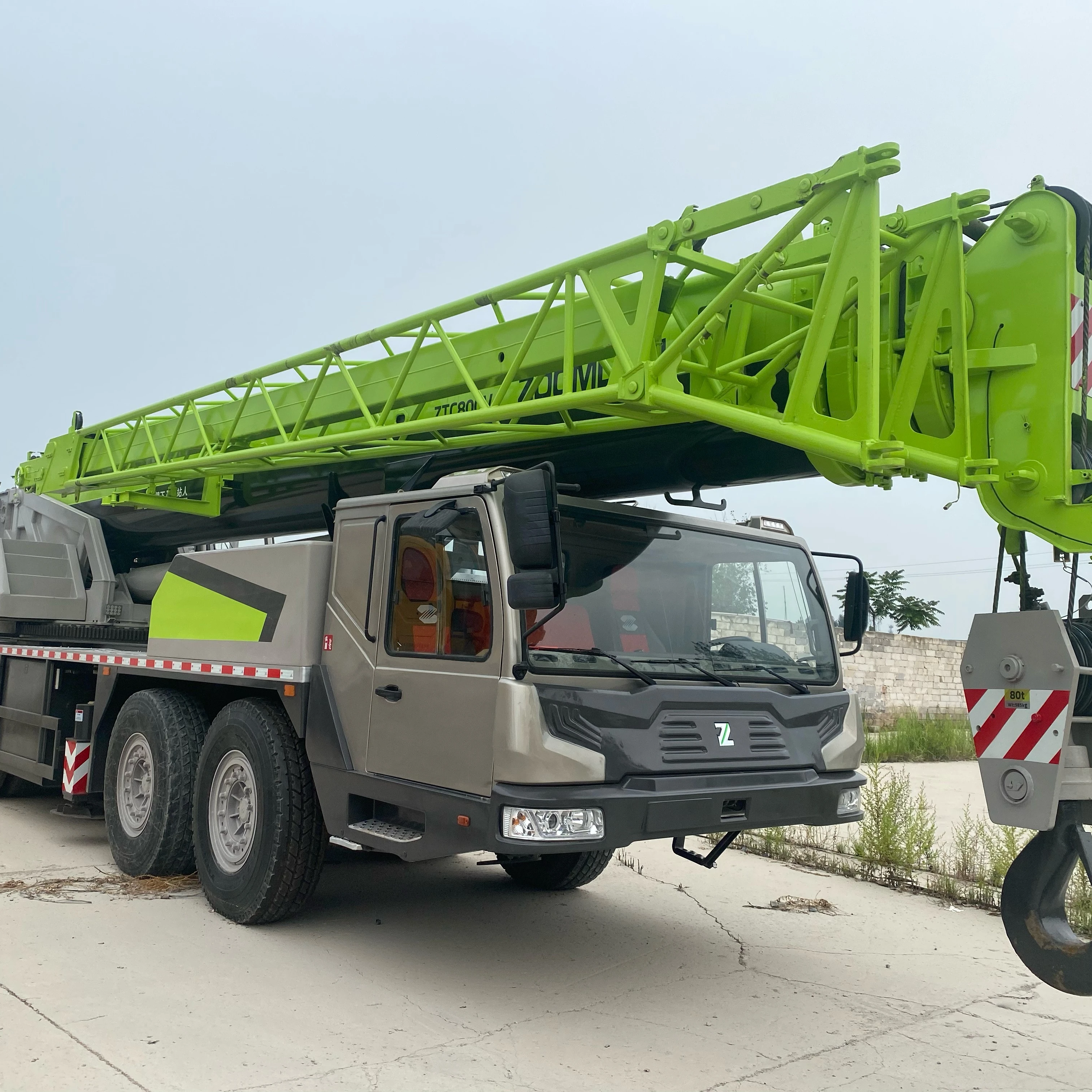 Zoomlion электрическая Гидра 50-тонная кулачковая стрела подъемный кран