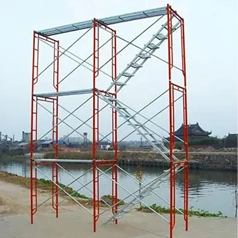 Hot selling product Petrochemical Grade Frame Scaffolding for Plant Maintenance double ladder frame scaffolding