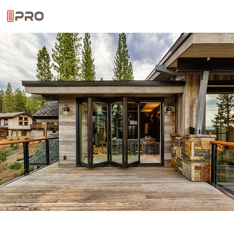 commercial quad fold garage folded door 36 x 89 bi-fold door hardware kit