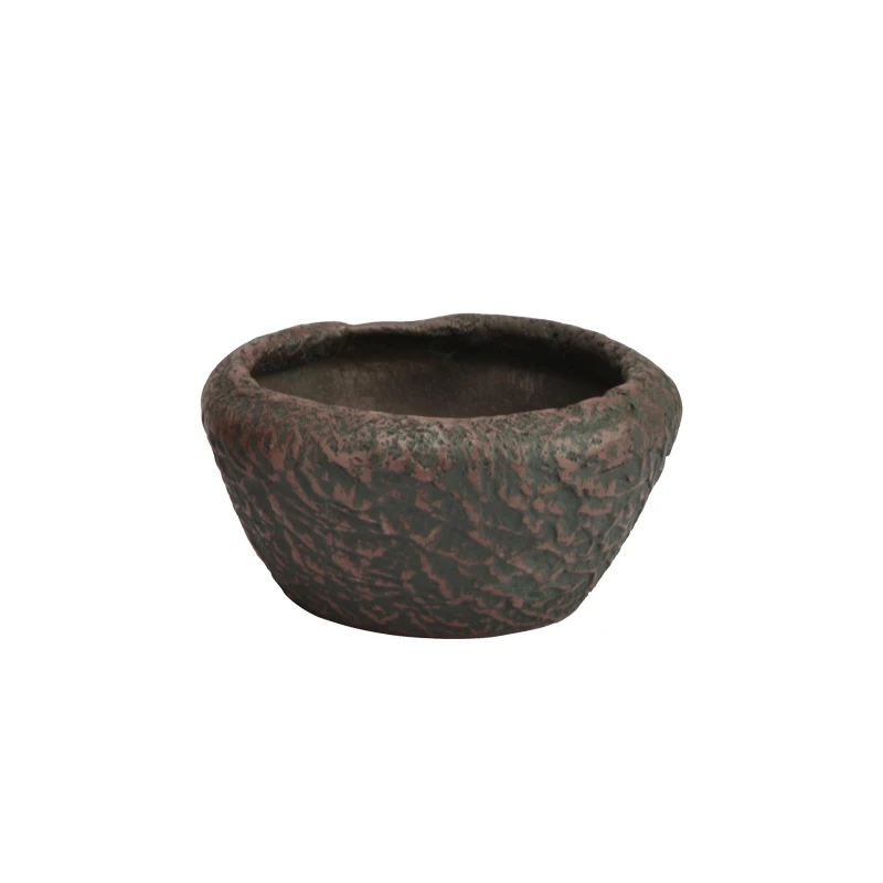 Greenship handmade noble and elegant artificial flower potted plastic pots for plants