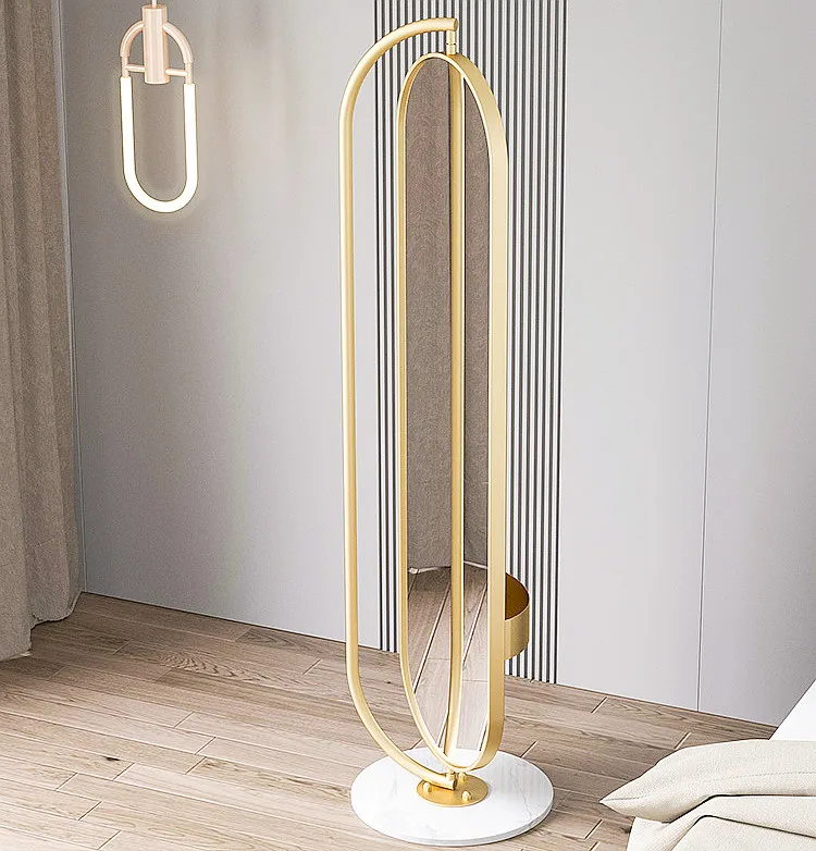 Large wholesale floor standing dressing wall decor framed mirror for living room