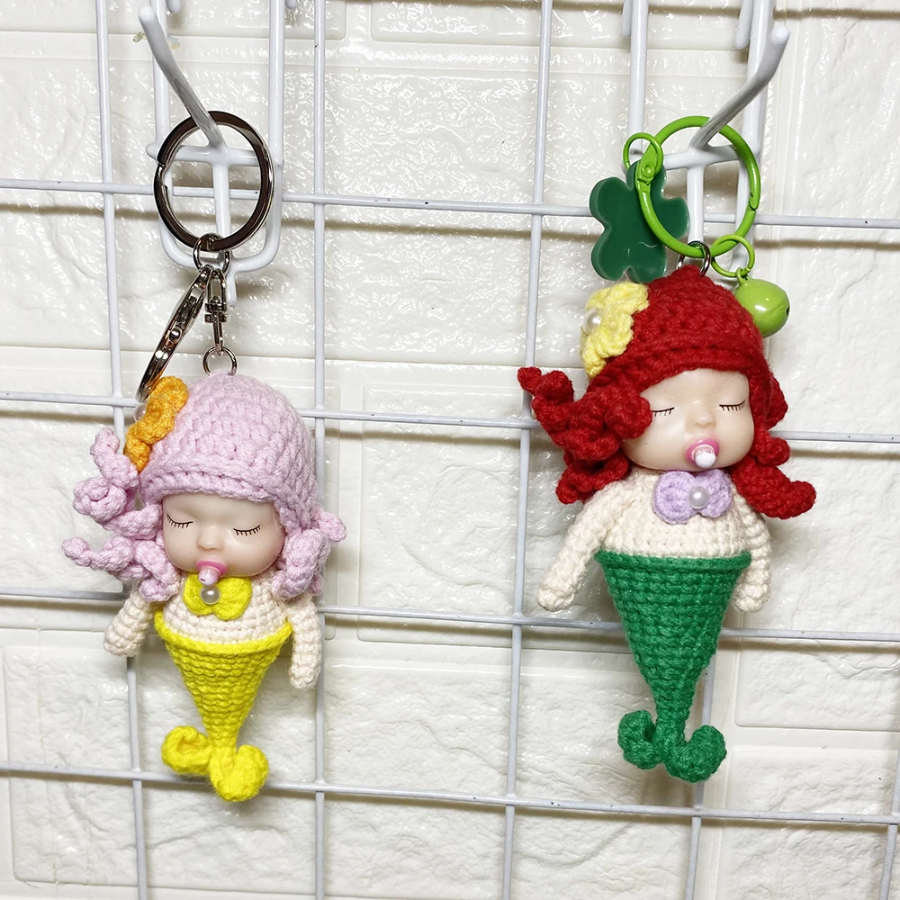 Изготовленная на заказ Детская кукла amigurumi милая вязаная ручной работы для подарков