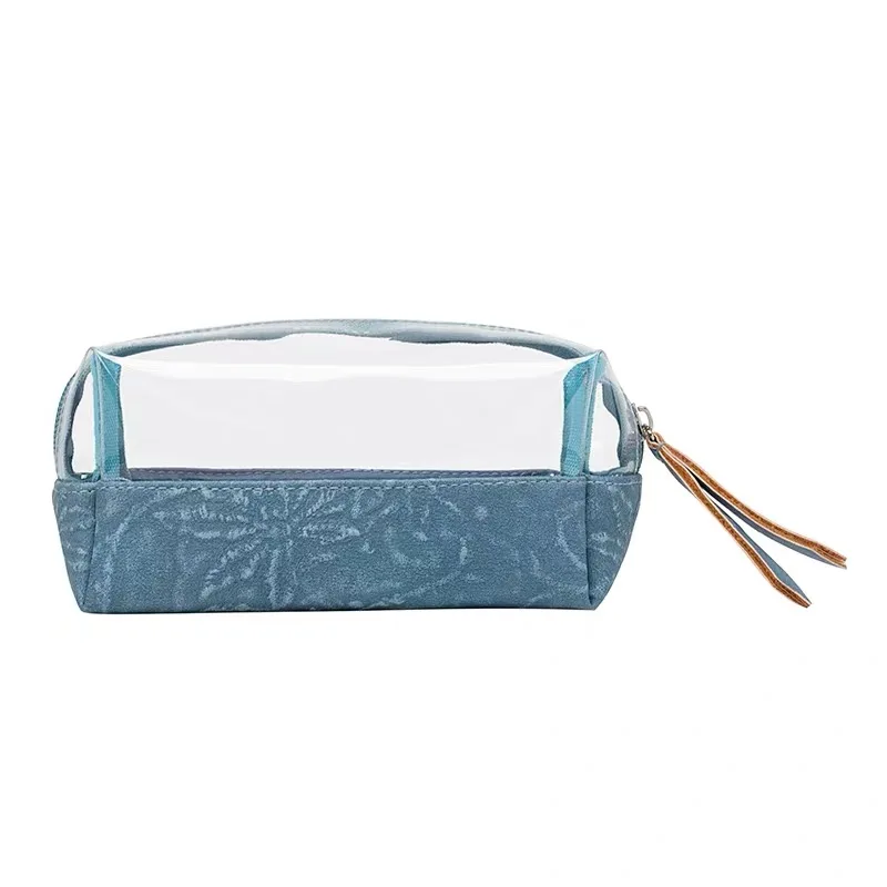 Hot selling eco friendly multi function transparent PVC make up bag storage pouch zipper beauty bag