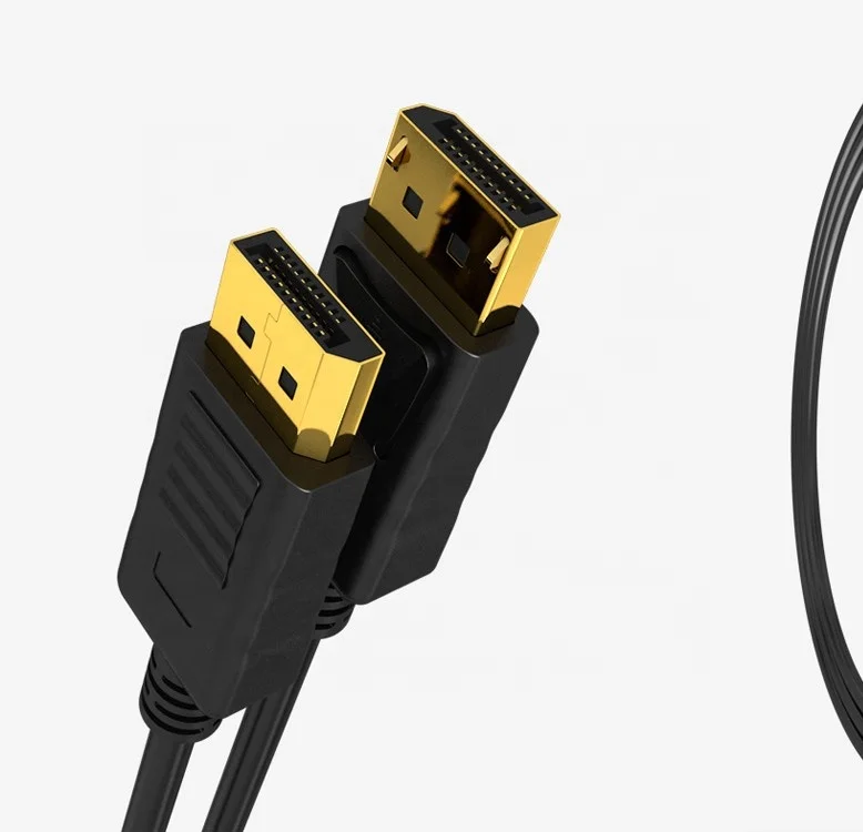 4K 60Hz DP 1.2 Displayport Cable DP Male to Male Displayport Cable Gold Plated 2K 144Hz for computer