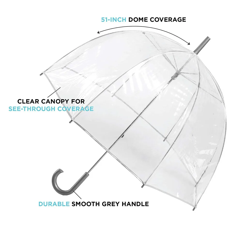 dome umbrella clear umbrella disposable umbrella
