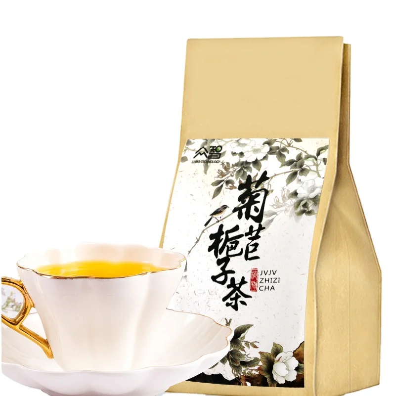 Chicory Gardenia чай Китайский травяной крафт бумажный пакет