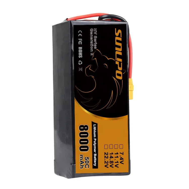 OEM 6S UAV lipo battery 22.2V 50C 60C drone batteries 4000mAh 5000mAh 6000mAh 8000mAh drone battery for Helicopter and UAV