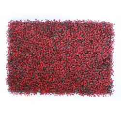 Wholesale Boxwood Hedge Plants Vertical Garden Artificial Green Grass Wall panel For Wedding Deco