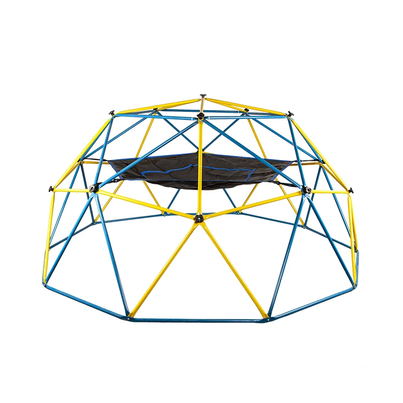Outdoor Dome Climber With Hammock Climbing Dome For kids Playground Climbing Toys happy play