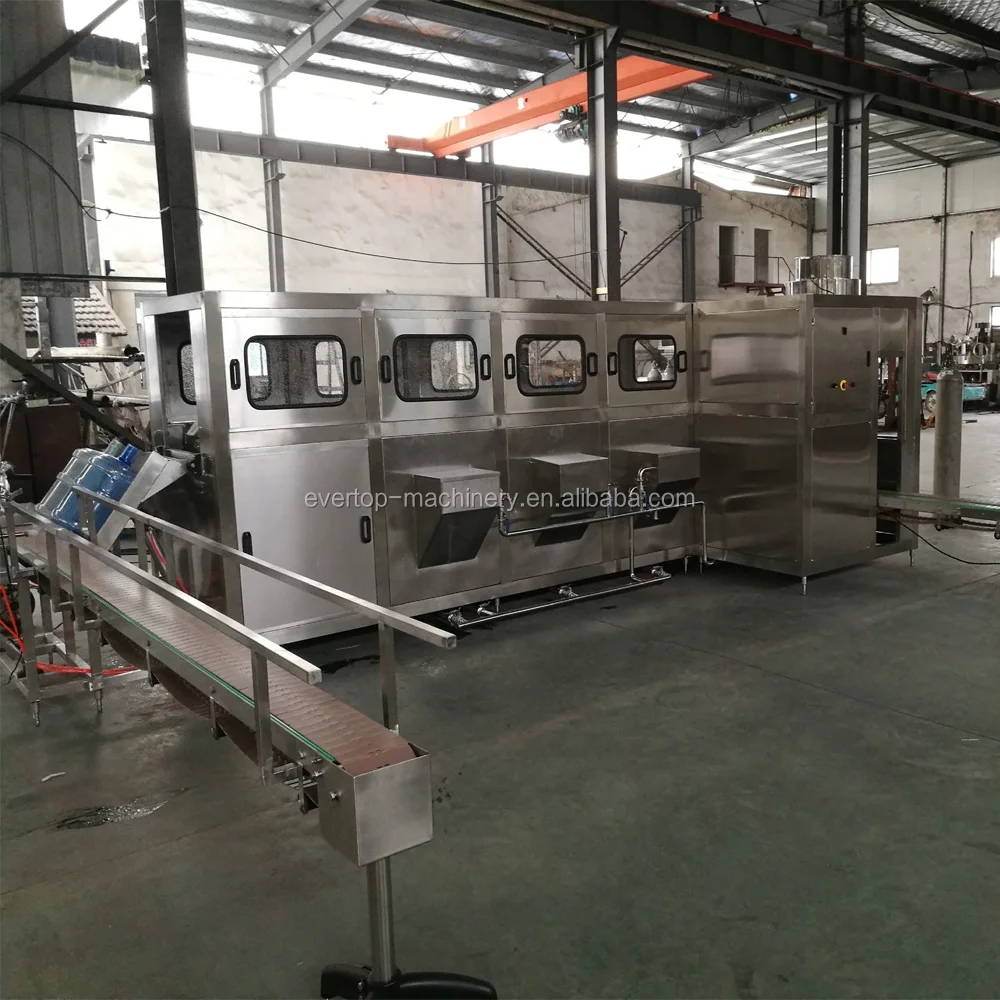 
18.9L/ 19L/ 20L/ 3 Gallons/ 5 Gallons Bottle Barrel Jar Drinking Pure Mineral Water Filling Bottling Machine Production Line 