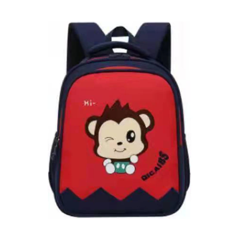 Factory silk printing toddler waterproof bag kids schoolbag for primary school