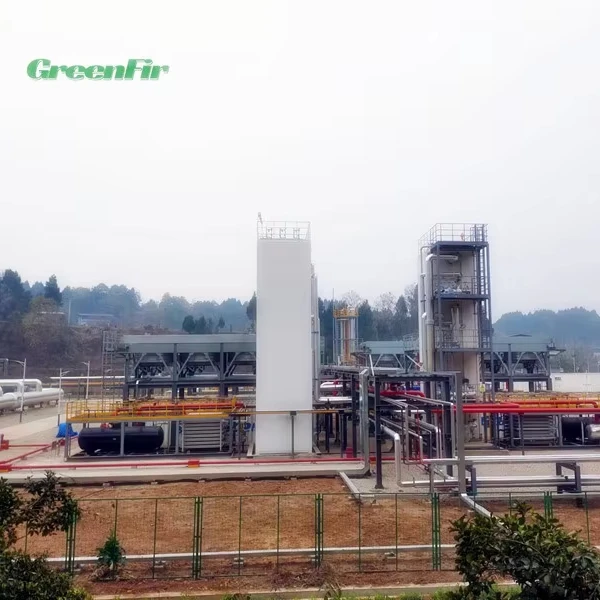 3.5 Mmscfd Liquefied natural gas Skid-Mounted Mini LNG Liquefaction Plant