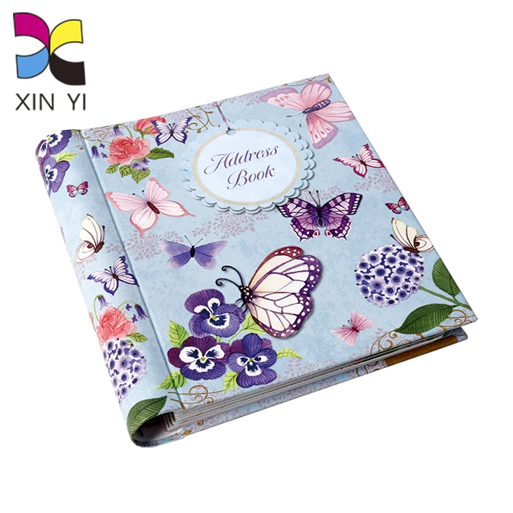 Custom Design Full Color Printing Book With Double Wire Spiral YO Binding