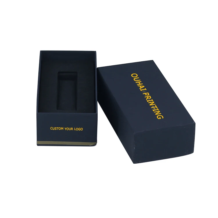 Professional Custom Printed Cardboard Gift Boxes with Fancy Bow Tie Recyclable and Matt Lamination Gold Foil Stamping Feature