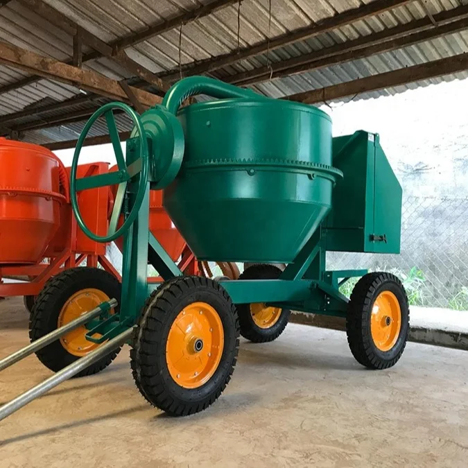 CONCRETE MIXERS CONCRETE MIXER MACHINE GOOD PRICE WITH ELECTRIC MOTOR AND DIESEL ENGINE OF VIETNAM / 200L 350L 420L 520L