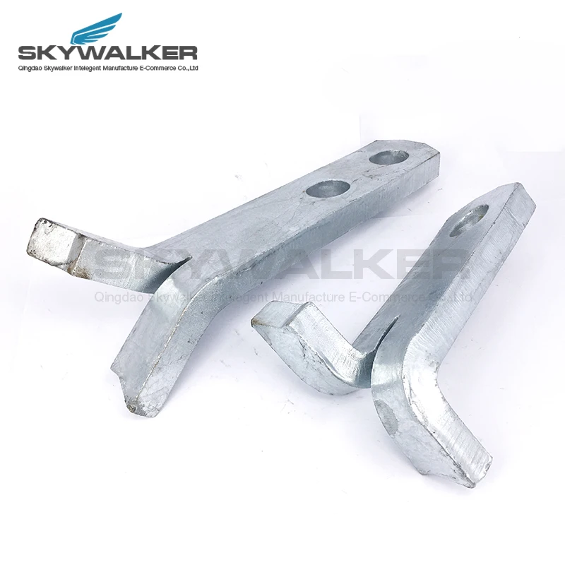 Fleet-Lift Drop Forged Erection Anchor With Shear Plate Building Material