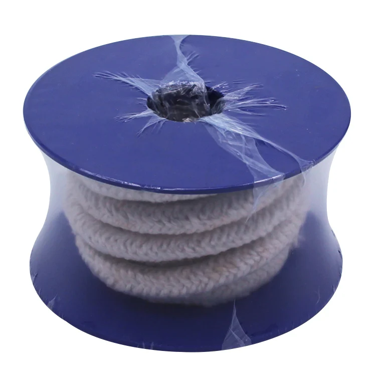 
Refractory Heat Insulation Ceramic Fiber Sealing Braided Round Rope 