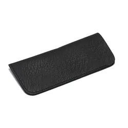 Portable Leather Soft Glasses Case Eyeglasses Bag for Women Men Brown Gray Glasses Eyewear Pouch