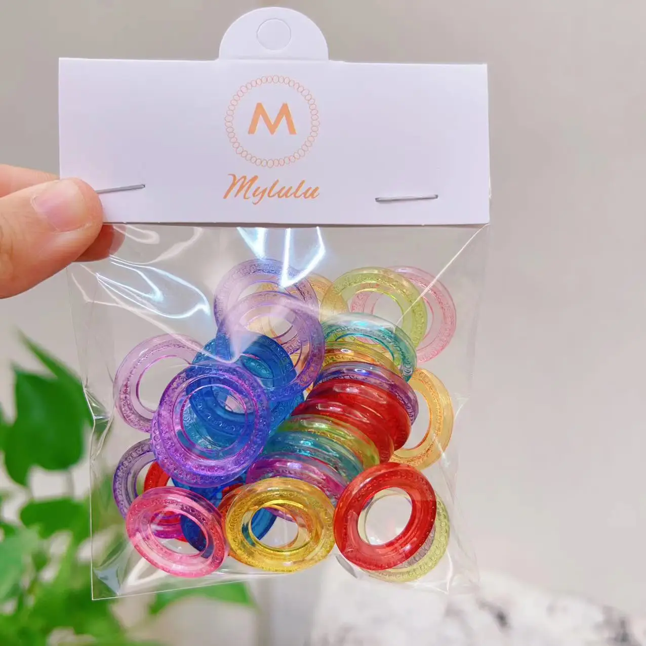 Mylulu leaf dread bead color braid hair beads for braiding hair dreadlock jewelry Hair Beads