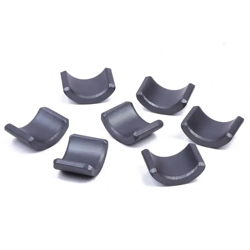 Iman Ceramic Arc Magnet Ferrite Y35 Y40 Y30 For Speaker Motor,Design Good Price Ferrite Arc Magnet For Motor