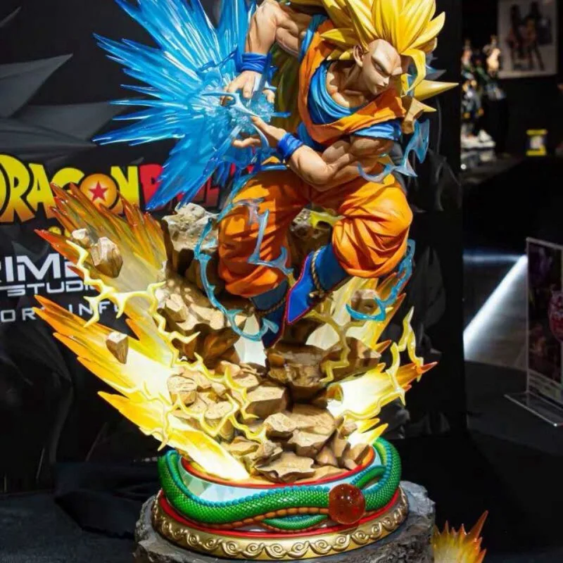  Японская аниме фигурка дракона-жемчуга З Игрушечная модель Heros Super Saiyan Son Goku случайные