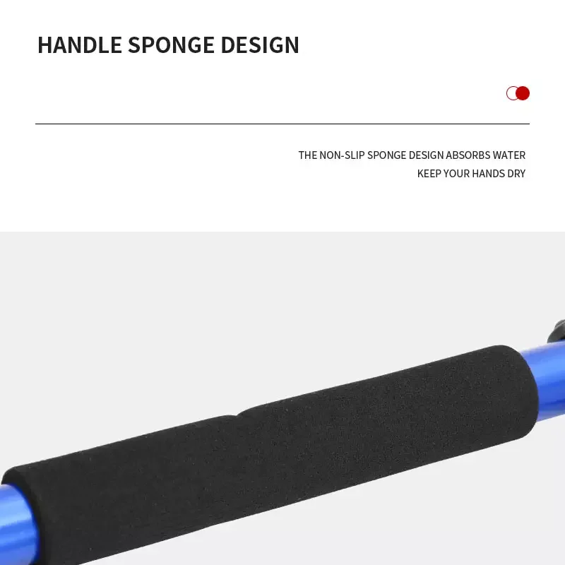 LARIBONWith non-slip foam handle rubber feet home fitness equipment parallel bars inversion bars weight training equipment