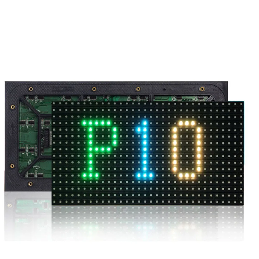 Full color RGB P10 LED Panel Board Display Module 320*160mm led display module led sign