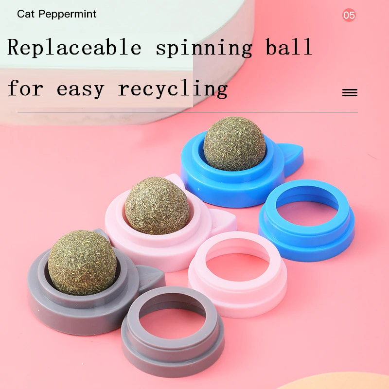 1PCS Catnip Sugar Solid Catnip Sugar Long Strong Pill Energy Ball Cat Nutrition Cream Licking Solid Candy Cats Lovely Snacks