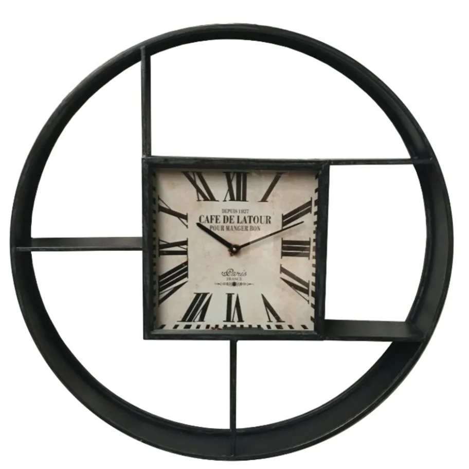 Bike Clock Interior Cheap Factory price Wooden dial Home decor Mini clock Bike