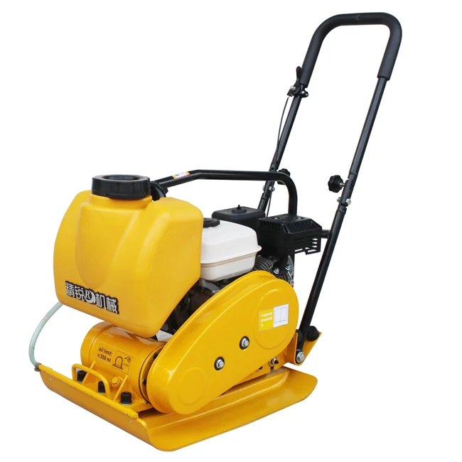 90 type gasoline flat compactor Sand road plate compactor gasoline diesel Honda engine vibratory concrete earth compactor