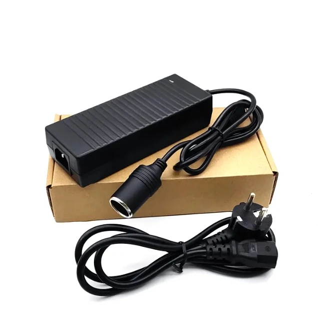 Spot 120 Вт адаптер питания 24V5A импульсный источник DC Стабилизированный Настольный автомобильный прикуриватель розетка