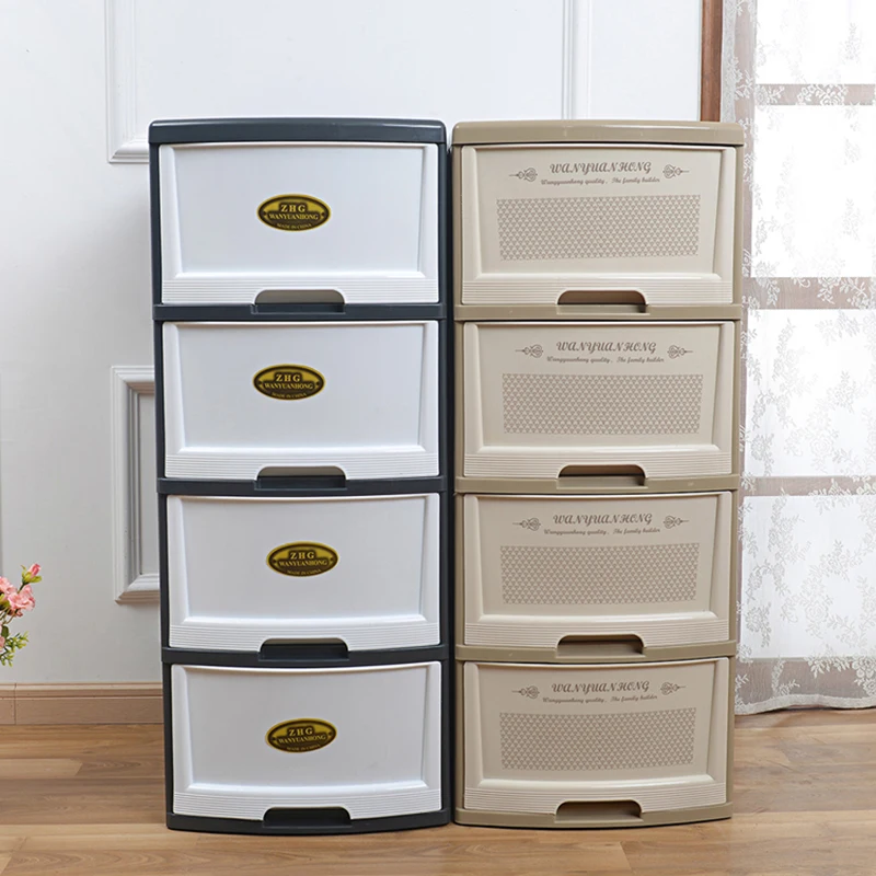 Plastic drawer storage PP Kitchen cabinets