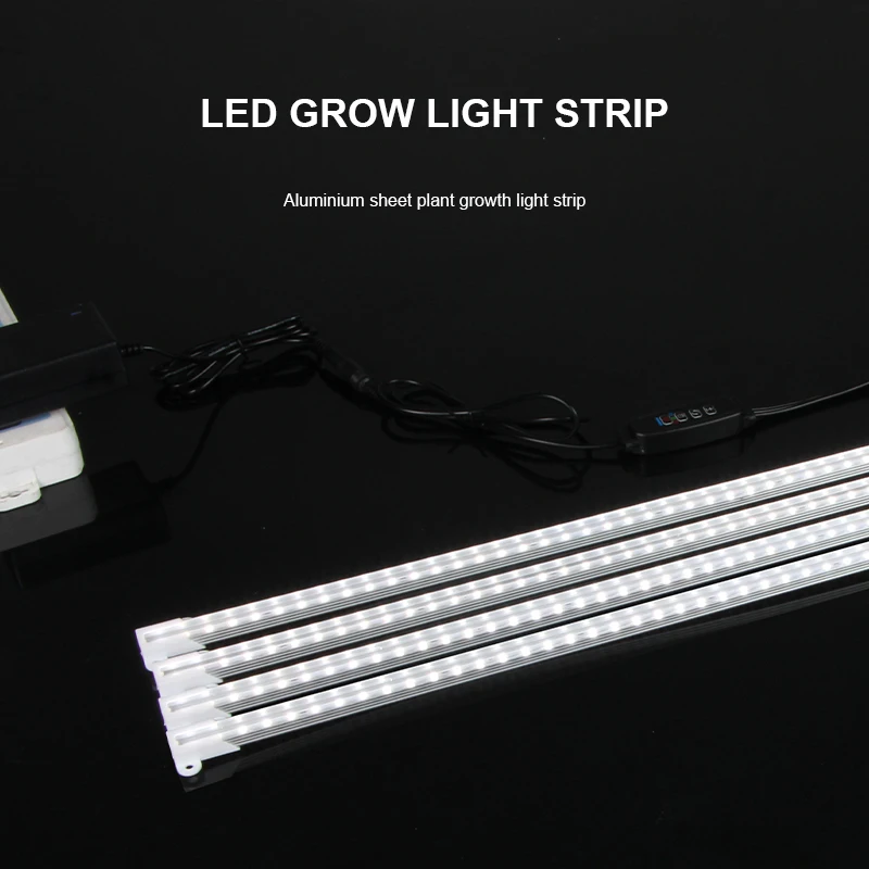 Factory customized wholesale red and blue spectrum color changing dimming full spectrum strip plant grow light