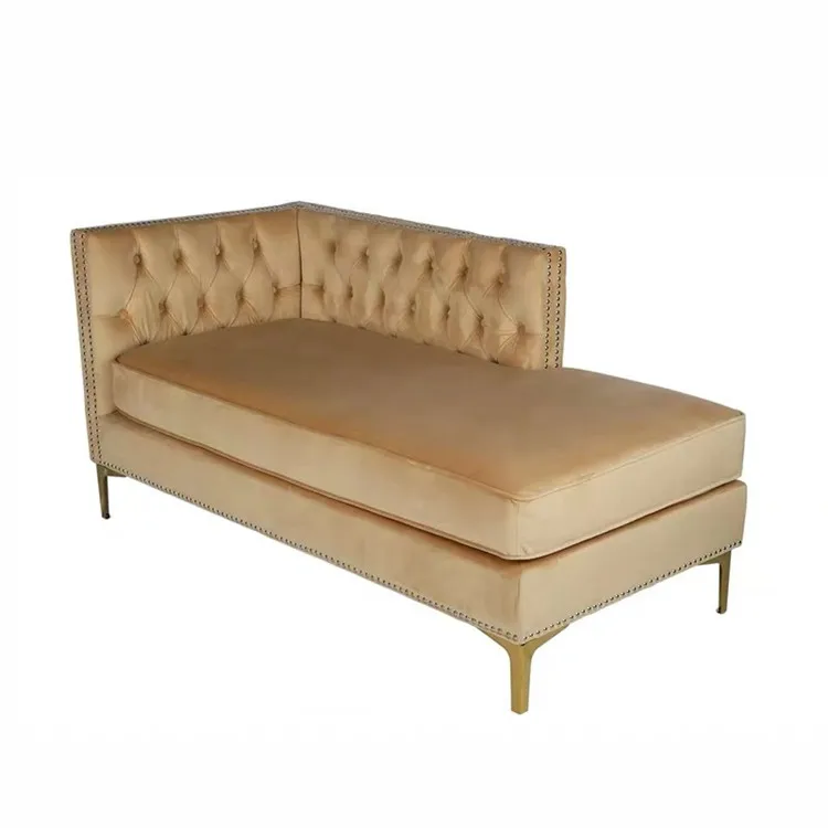 Living Room Recliner Chair, Pink Velvet Lazy Sofa Chair, Luxury Upholstered Accent Chair