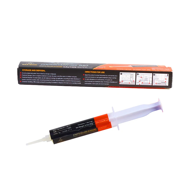 War Wind Cockroach Gel Bait Manufacturer Best Choice Superior Quality Oem Cockroach Gel For Quick Killing Cockroach