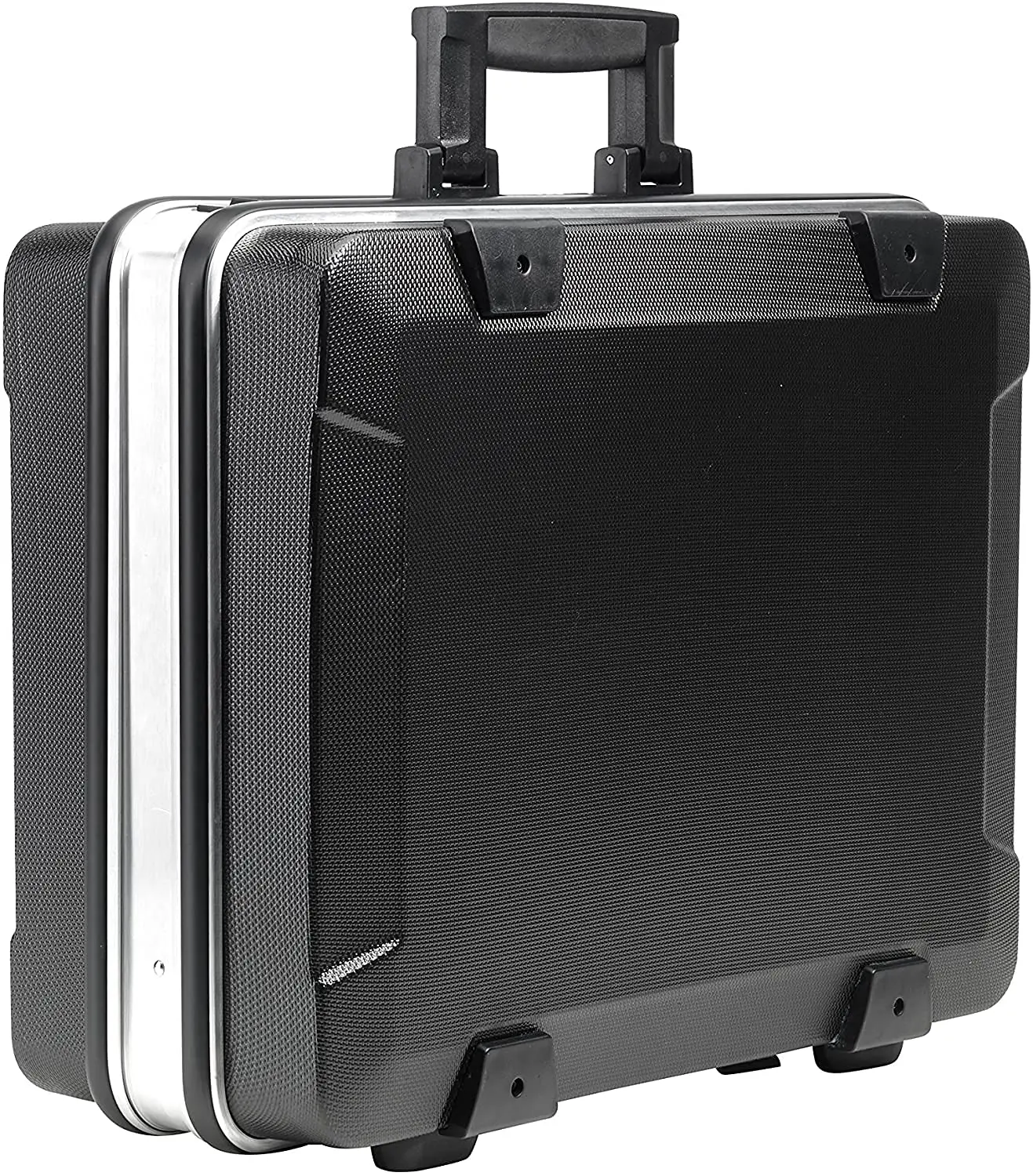 Waterproof Carry-On Hard Case Box with Foam GO Portable Wheeled Rolling Tool Case Box with Pocket Boards