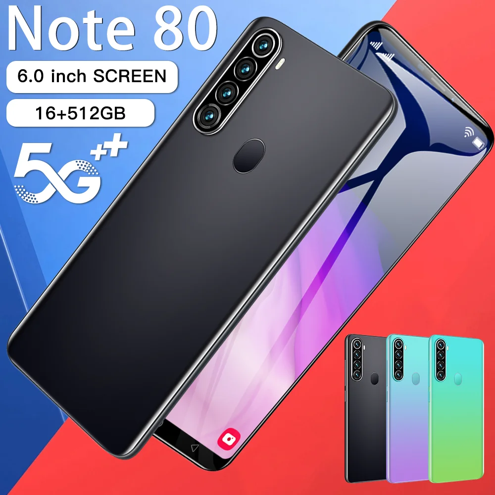 Original Global Version  New Smartphone 50MP AI Quad Camera 90Hz FHD Display Octa Core Mobile Phone