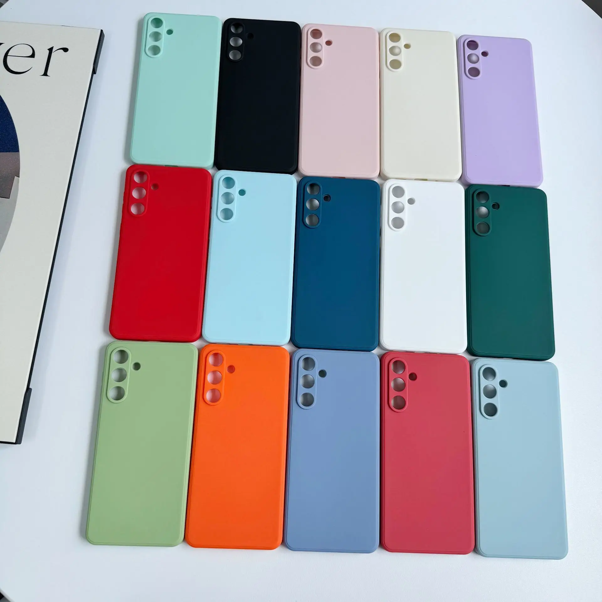 OEM Factory Provide Rubber Mobile Phone Covers For Galaxy S25 Ultra Silicone phone Case For Samsung S25 Phones Cases