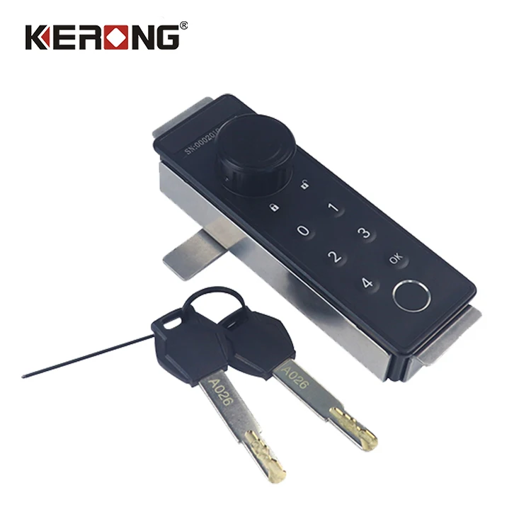 KERONG Manual Fingerprint Lock Industrial Fingerprint Cabinet Lock Lock With Fingerprint Dcanner