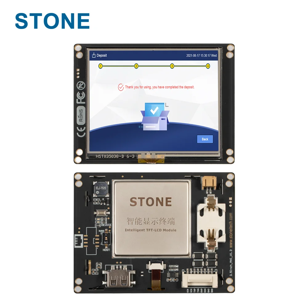 STONE 3.5 Inch to 15.1 Inch LCD Touch Display Low Price And High Quality With CPU PCB