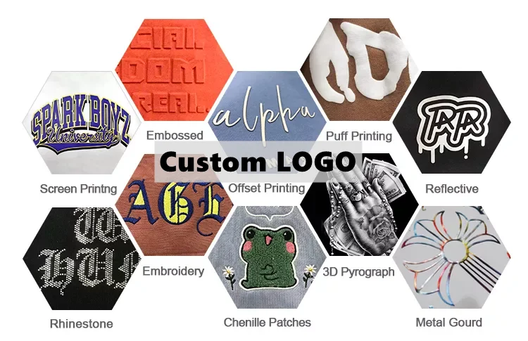 Custom ninja hoodies 100% Cotton French Terry Oversize Pullover Long Hoodie Heavy Weight Premium Designer Men Hoodie