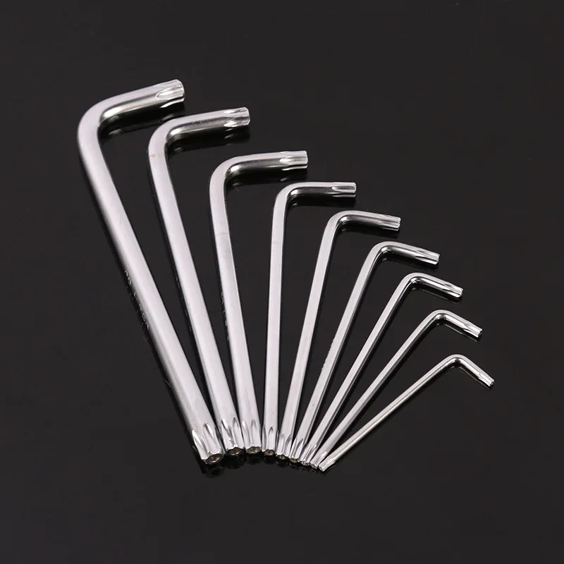 Wholesale L Shaped Torx Long Arm Wrench Premium Wrench Hexagonal Inside The Rice Head