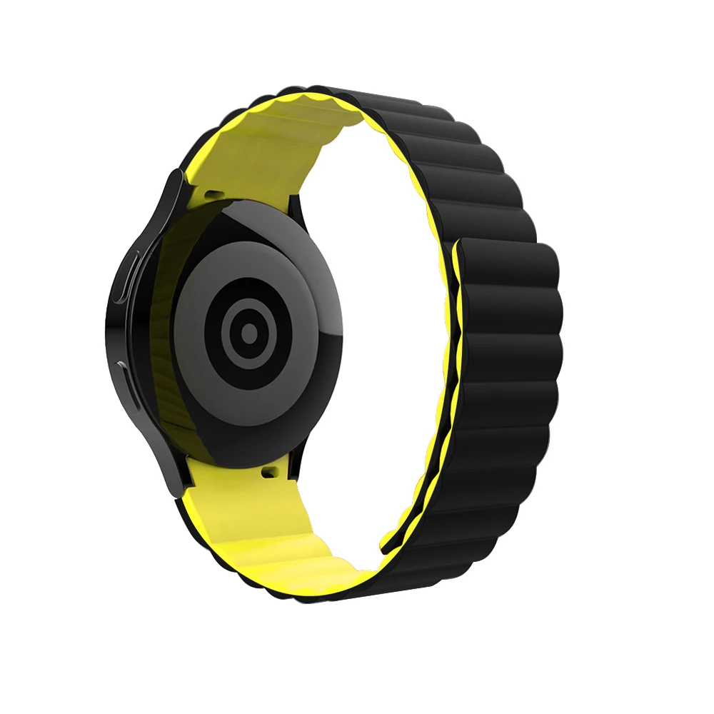 New Arrival Silicone Magnetic band for Samsung Galaxy Watch 4 Smart Watch Strap for Samsung watch 20mm