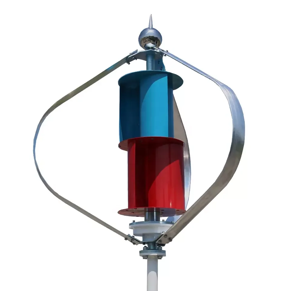 GB-Q 12v 24v 48v 3 phase 50hz coreless maglevation vertical wind turbine generator for hybrid streetlight or home use