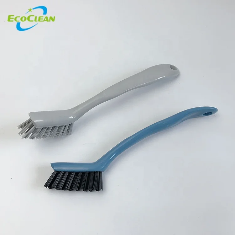 EcoClean Hot-selling  Tile Grout and Crevice Deep Cleaning Scrub Brush,  stiff tile and grout brush