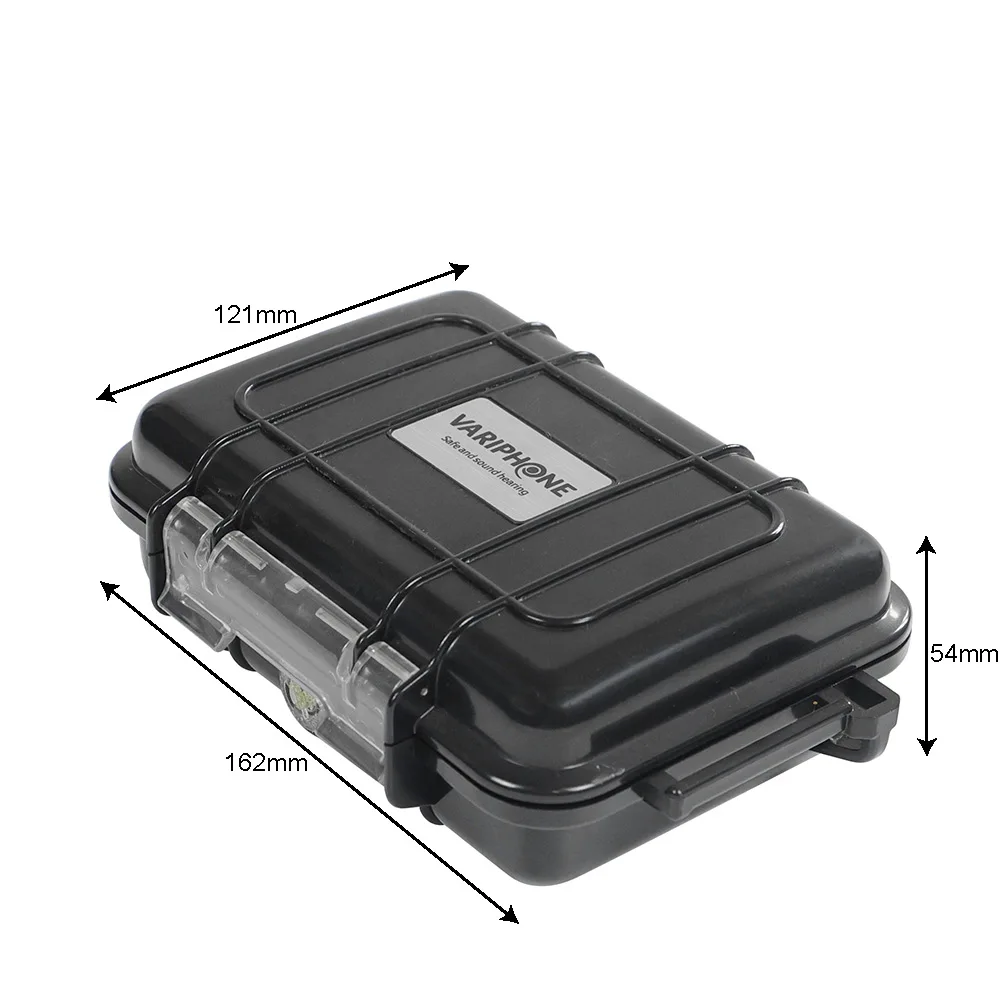 Durable Waterproof Hard ABS Plastic Carry Case Tool Box with EVA Foam
