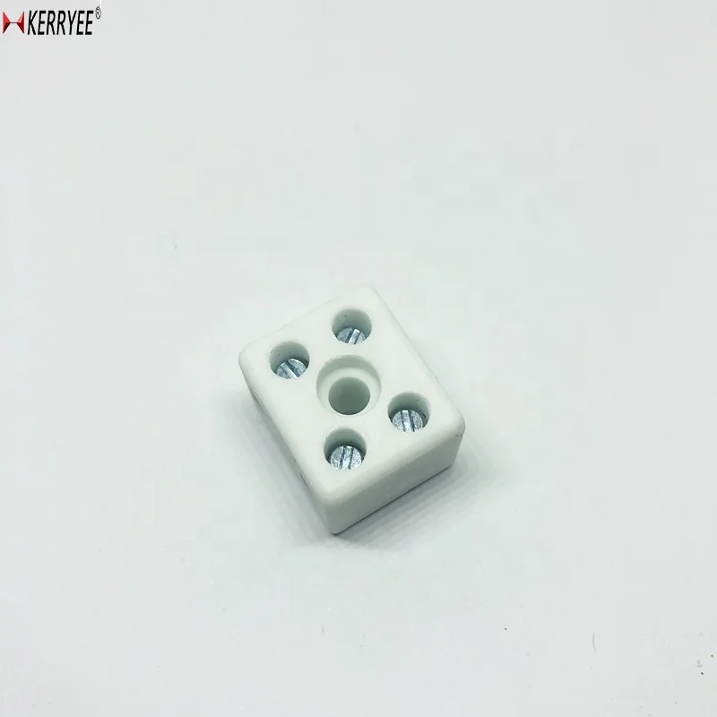 5A 2P 4 мм2 керамическая Клеммная колодка 21*18*16 мм